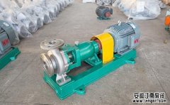 磷酸泵的選用和泵用材料的選擇